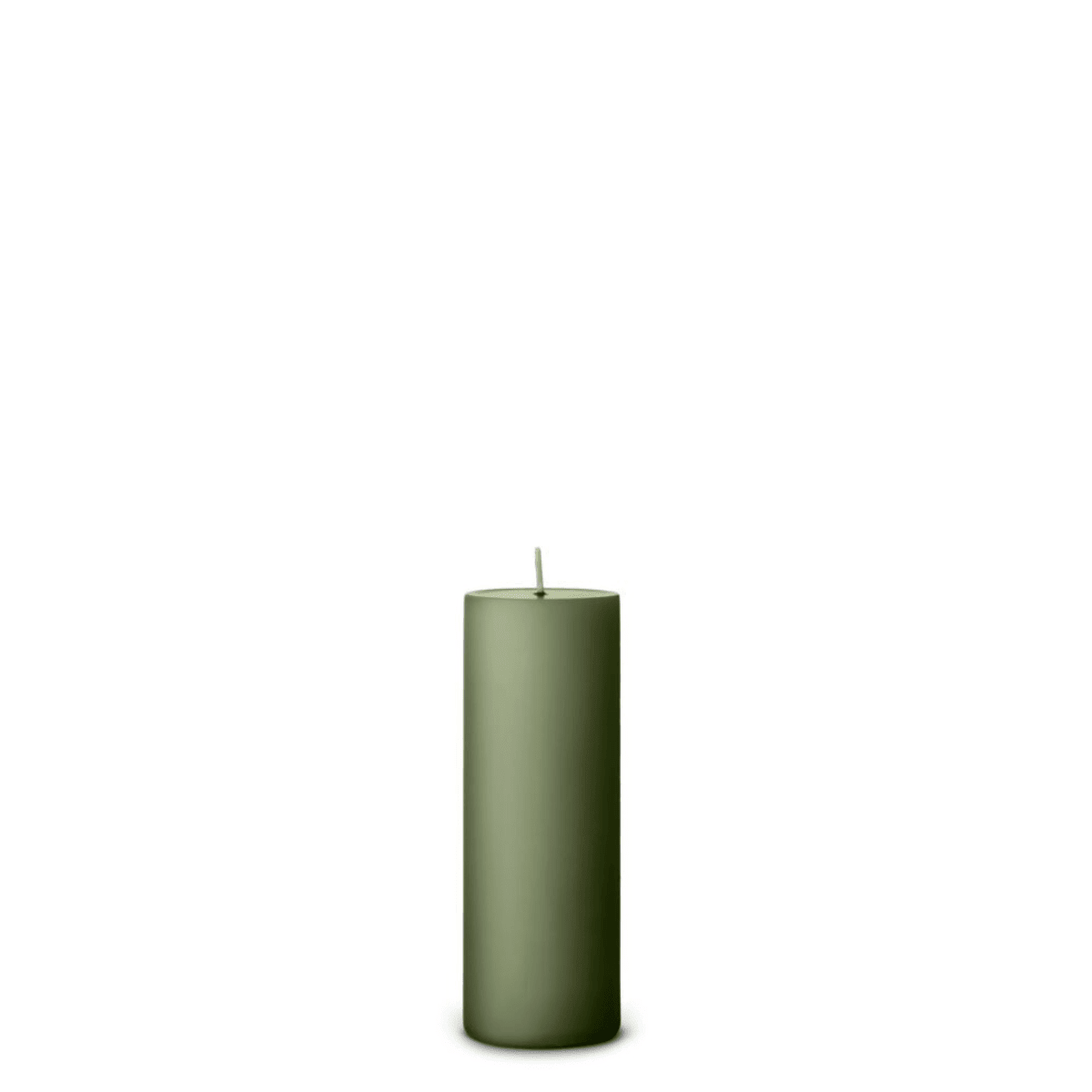 Green Soil pillar candle
