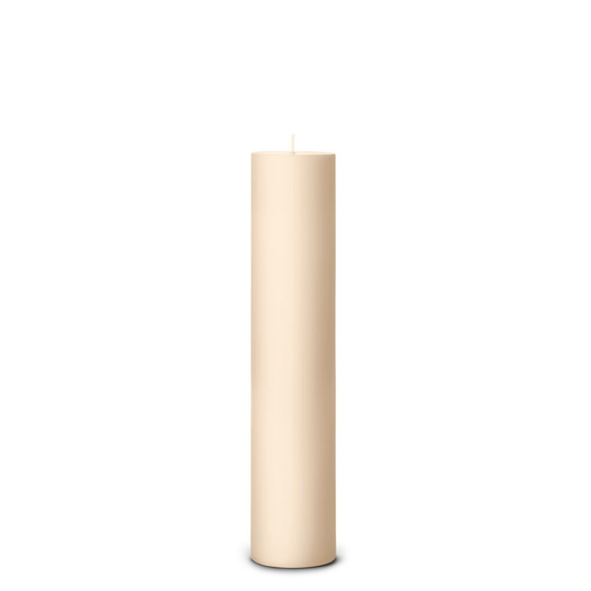 Ice Latte pillar candle detail