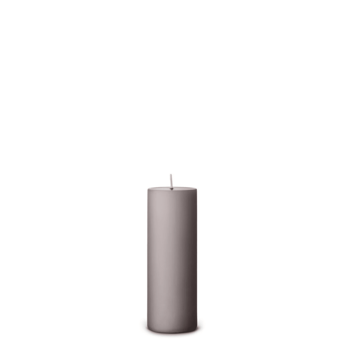 Pillar candle Zinc Pearl