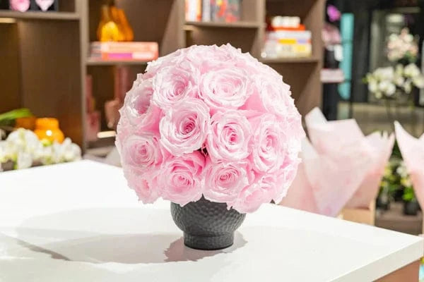 Petit Preserved Rose Bowl - Preserved Roses