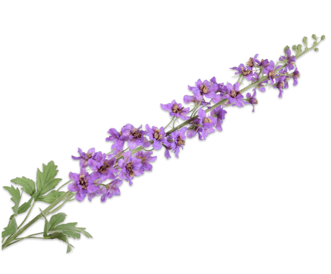 Silk delphinium lavender mist stem 127 cm