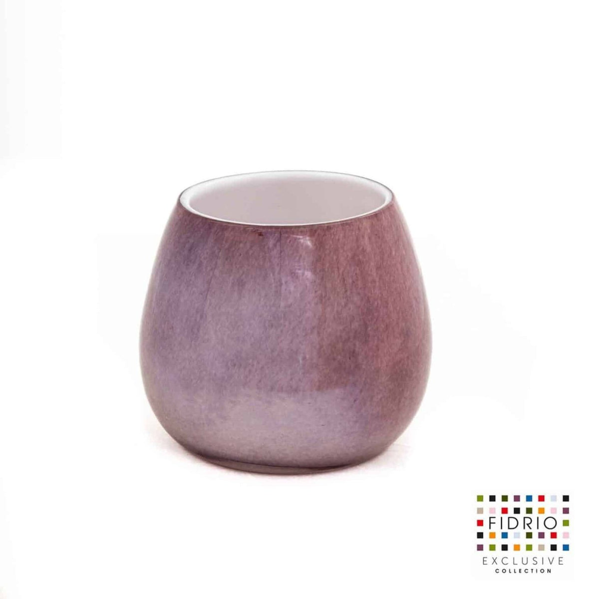 Lila luster Fiore flower vase