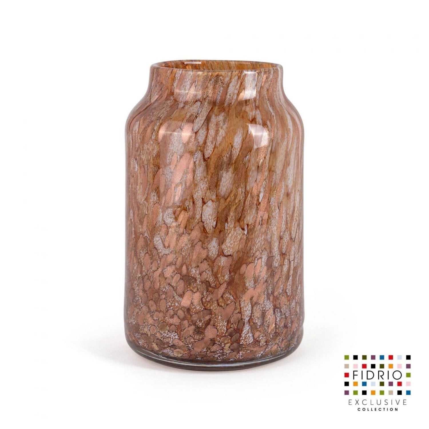 Bloom large gold vase product shot