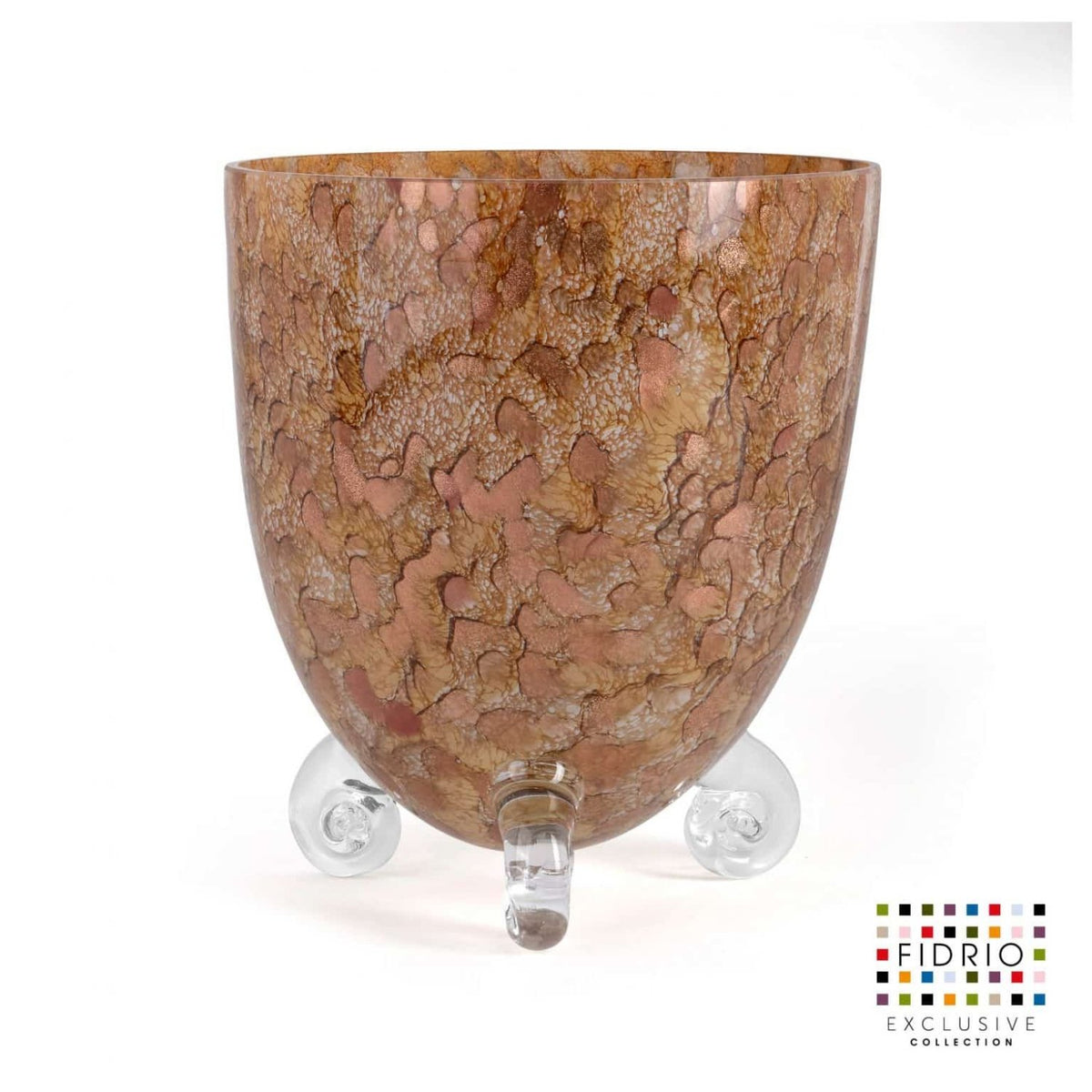 Vase Escargot, large, glass vase by Daily Flowers