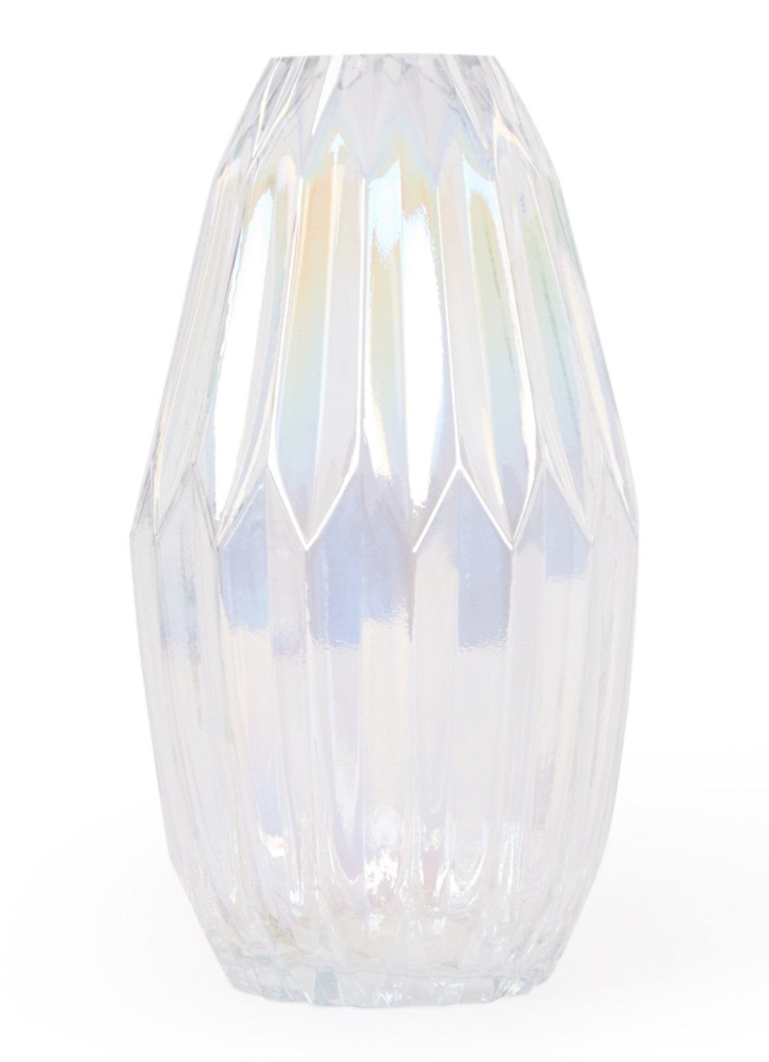 Folds glass luster vase medium Daily Flowers