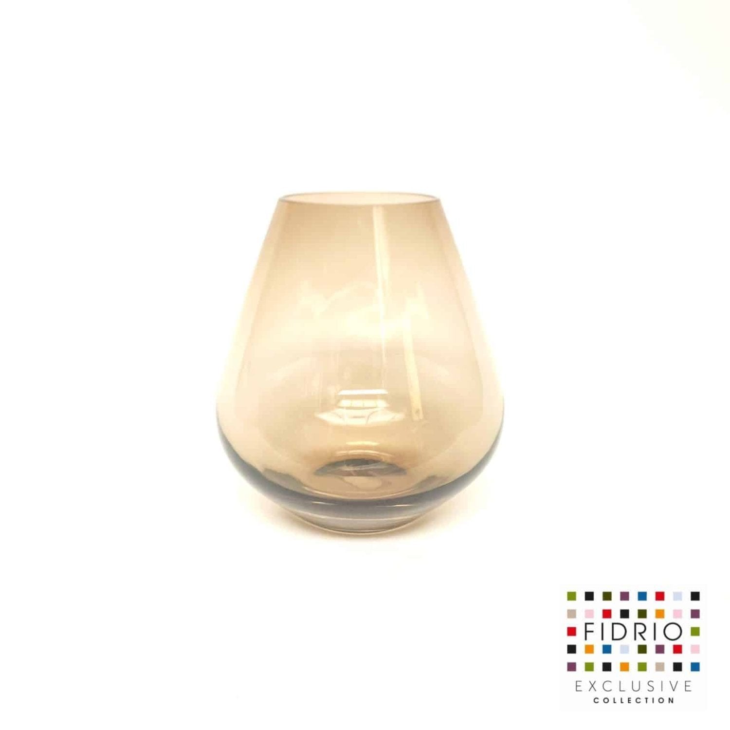 Vase pear, coffee, glass vase by Daily Flowers