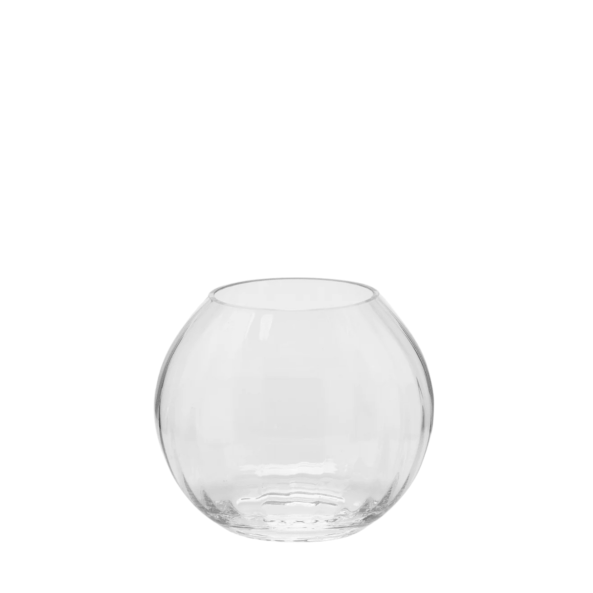 Transparent Sfera flower vase