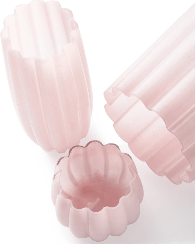 Vase melon - pink - L