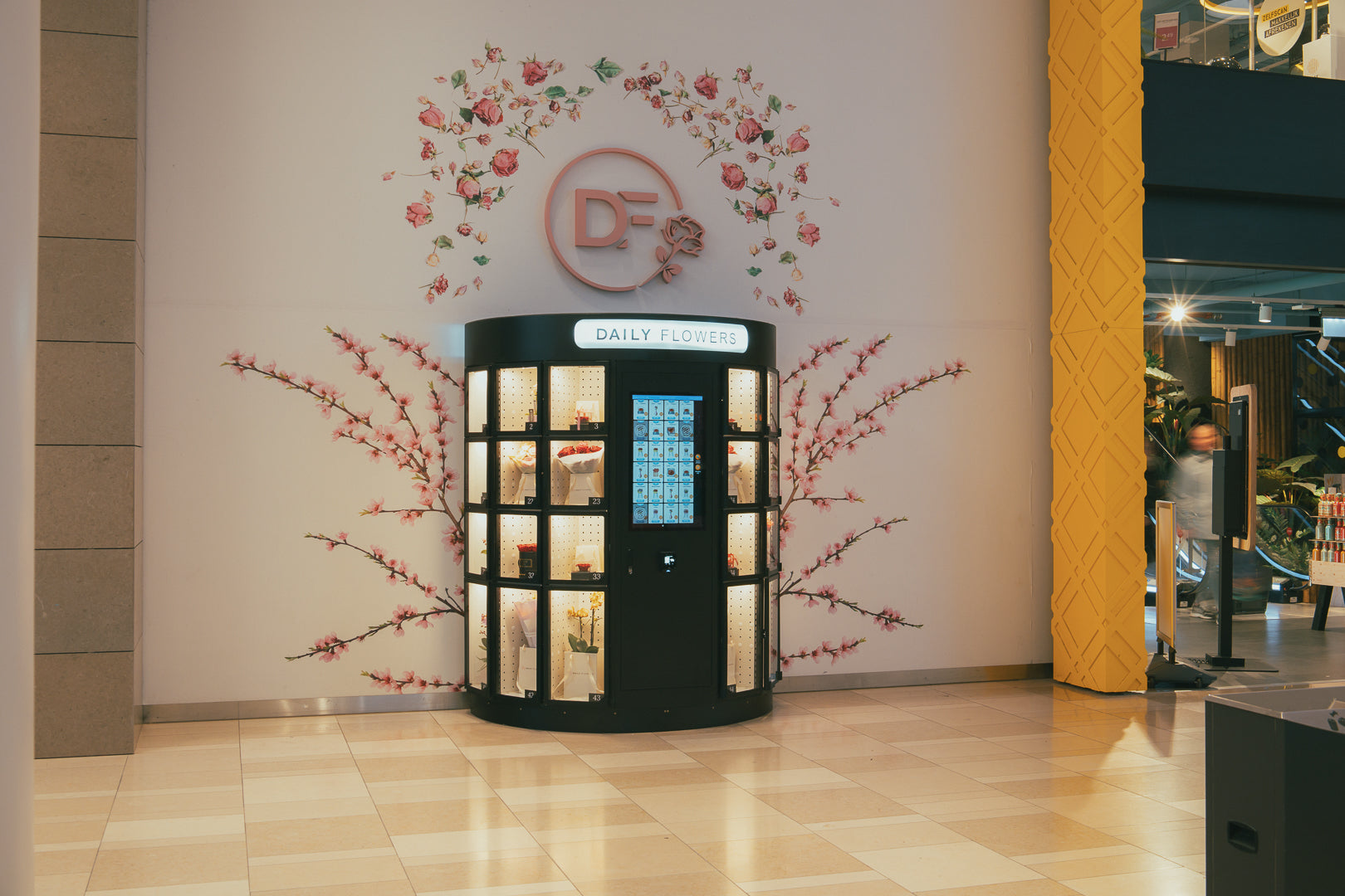 Flower vending machine