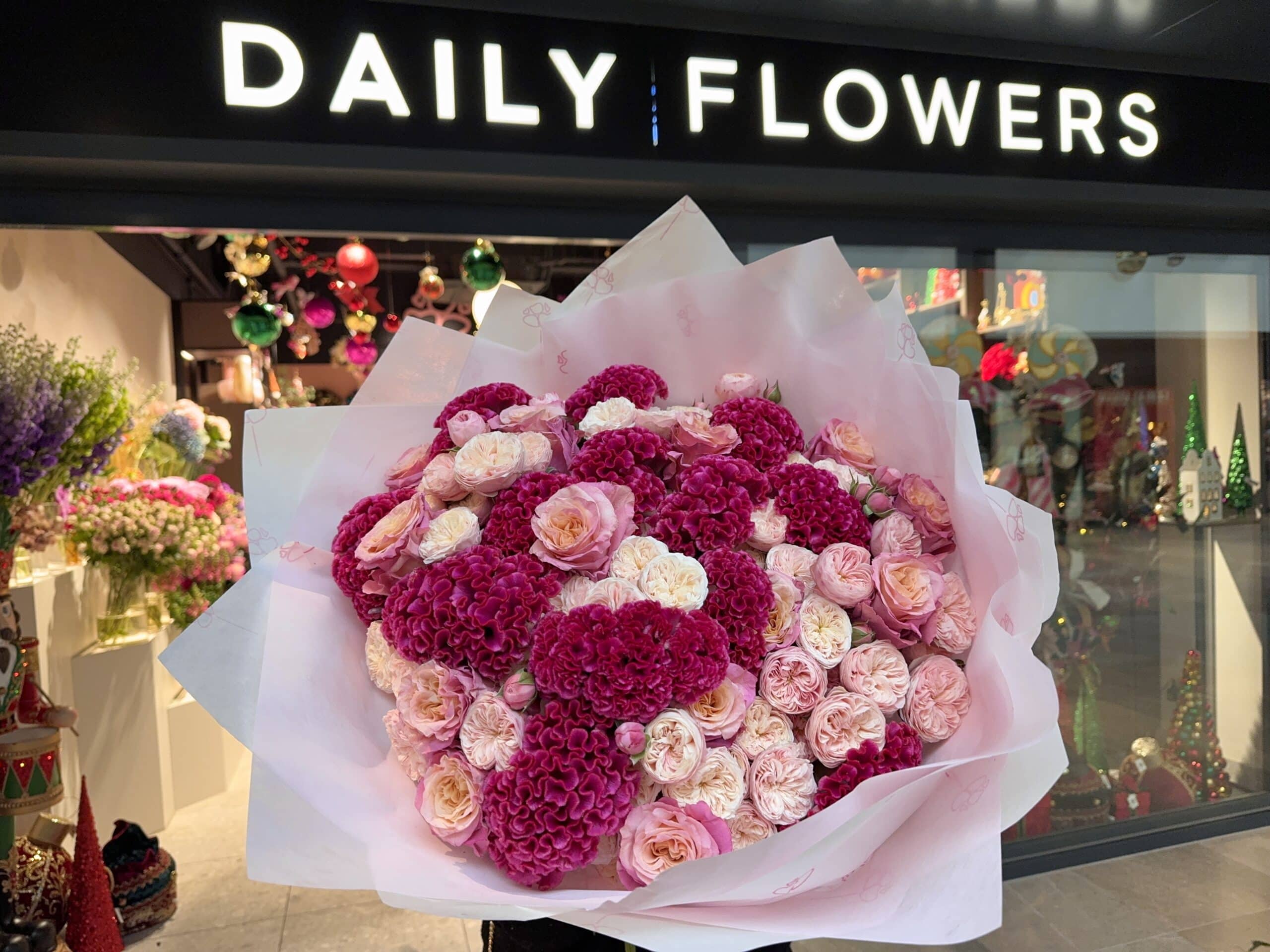 Pink flowers