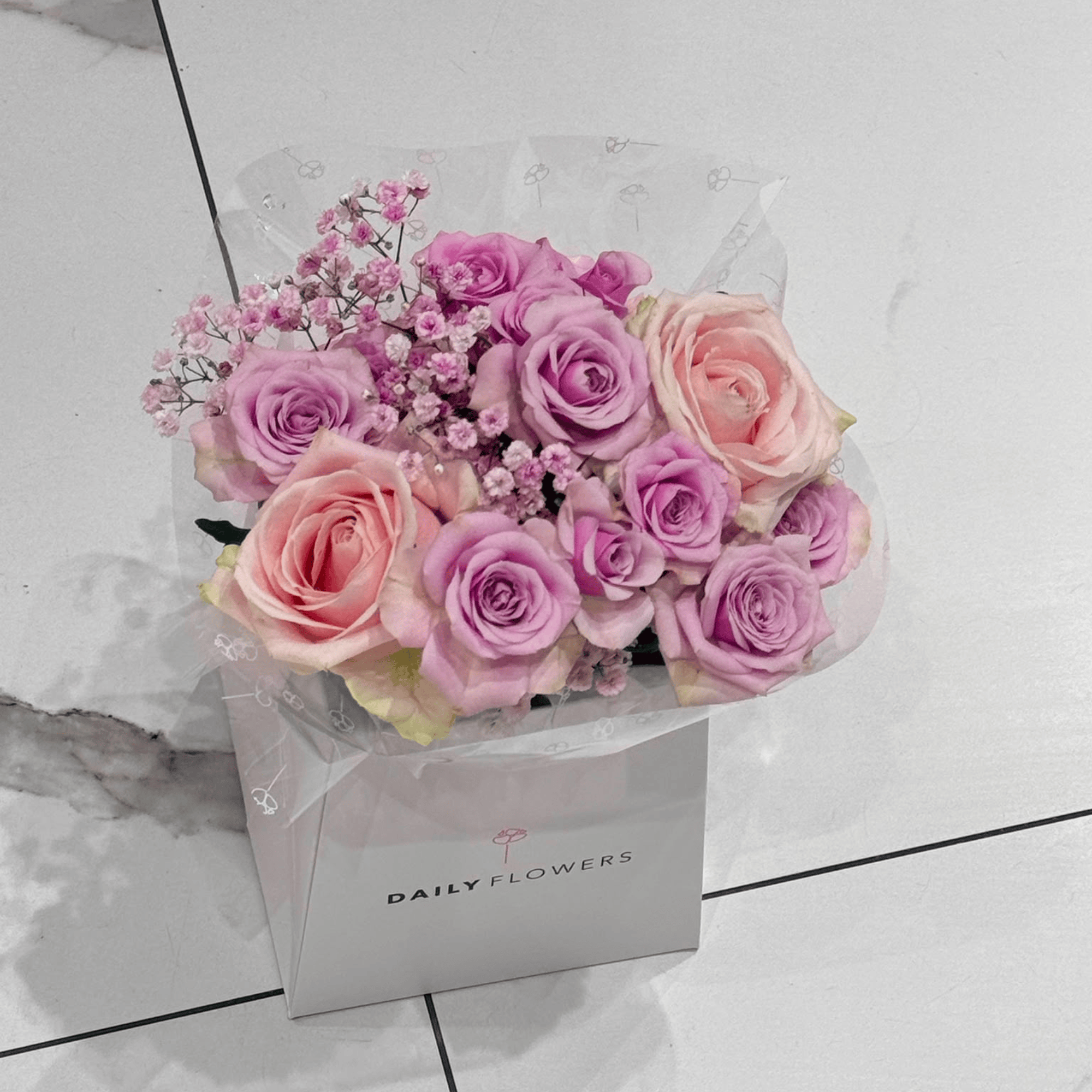 Violet Princess boeket - Daily Flowers