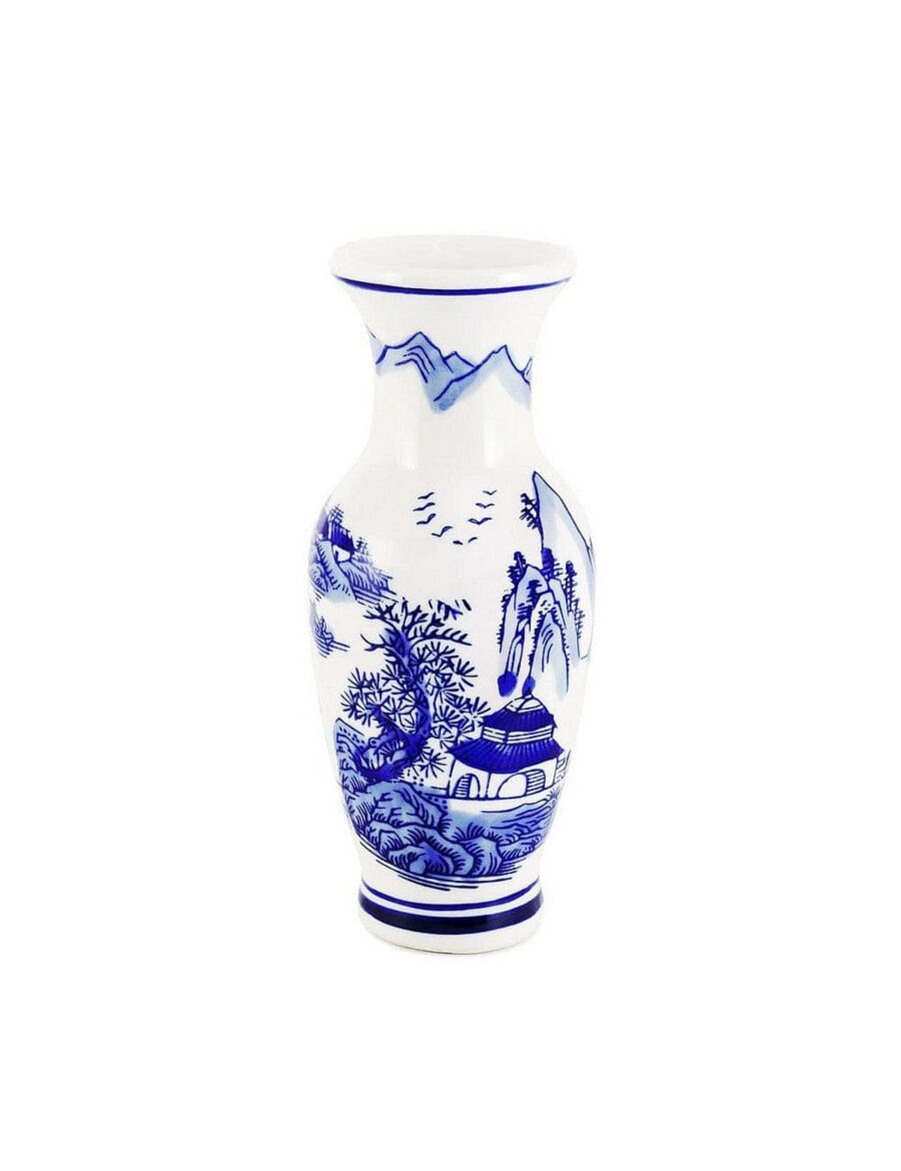 Vase chino lands - Blue/White