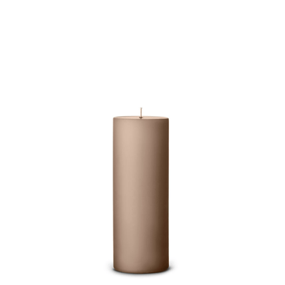 Soft Clay pillar candle set