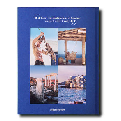 Assouline book mykonos muse back