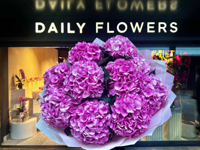 Kies je hoeveelheid - Roze Hydrangea's - Vienna