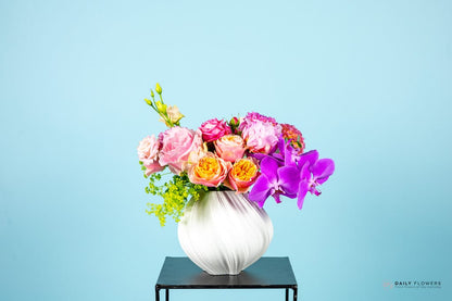 Flower table arrangement