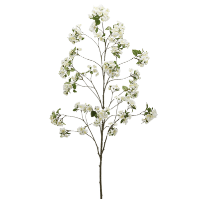 Ivory artificial apple tree branch
