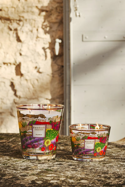 Baobab Provence candle outdoor lifestyle