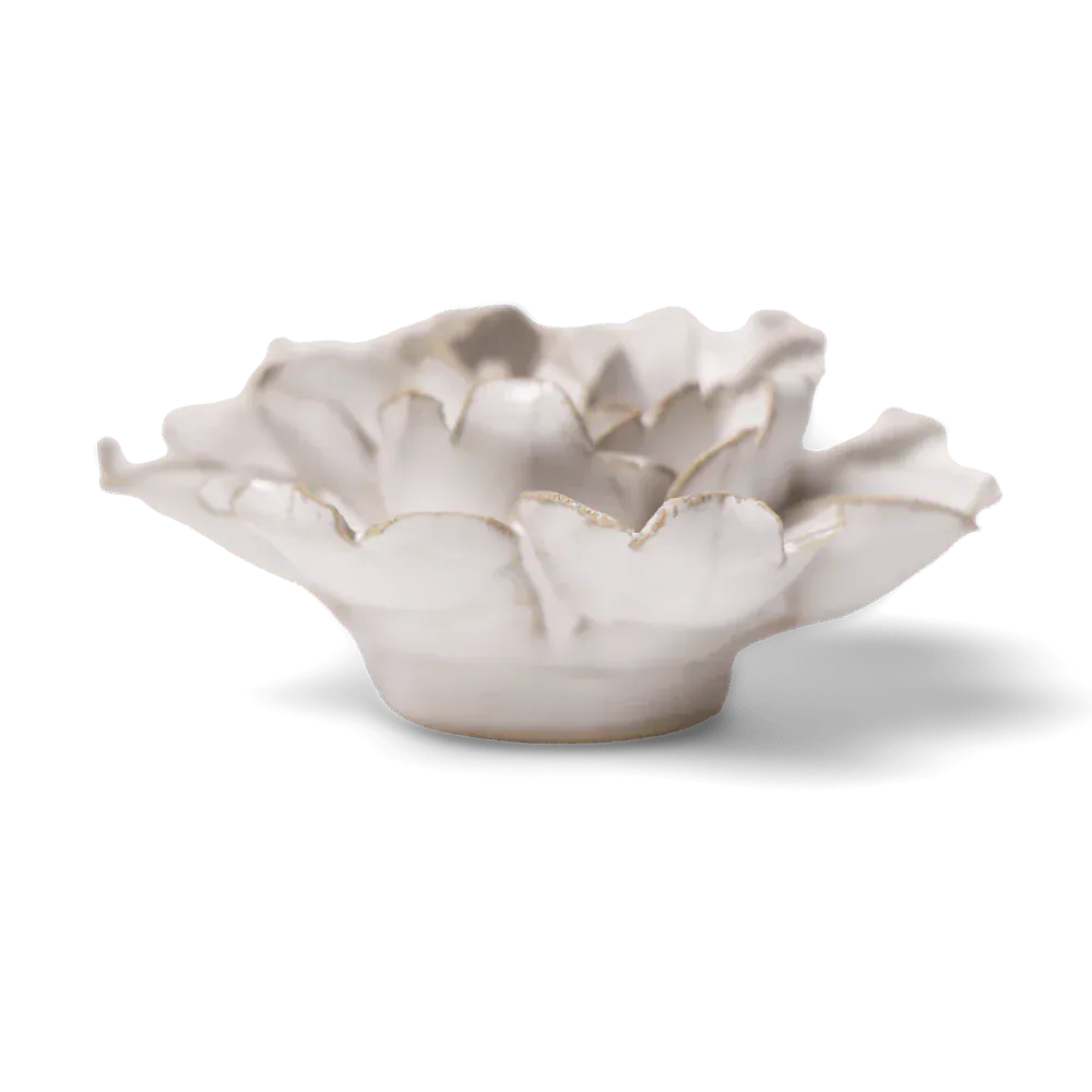 Keramiek Bloem - Ivory Rose