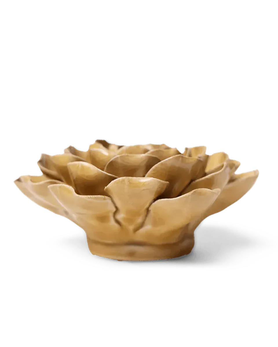 Keramiek Bloem - Karamel Peony