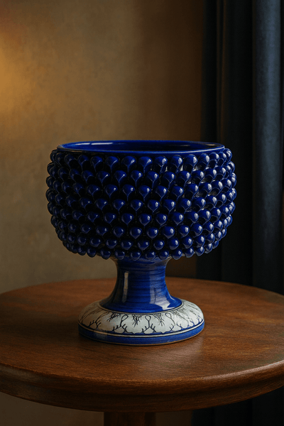 Pigna large blue flower vase Daily Flowers