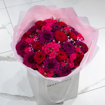 Chic Burgundy Beauty 