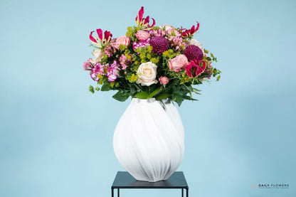 Big flower table arrangement