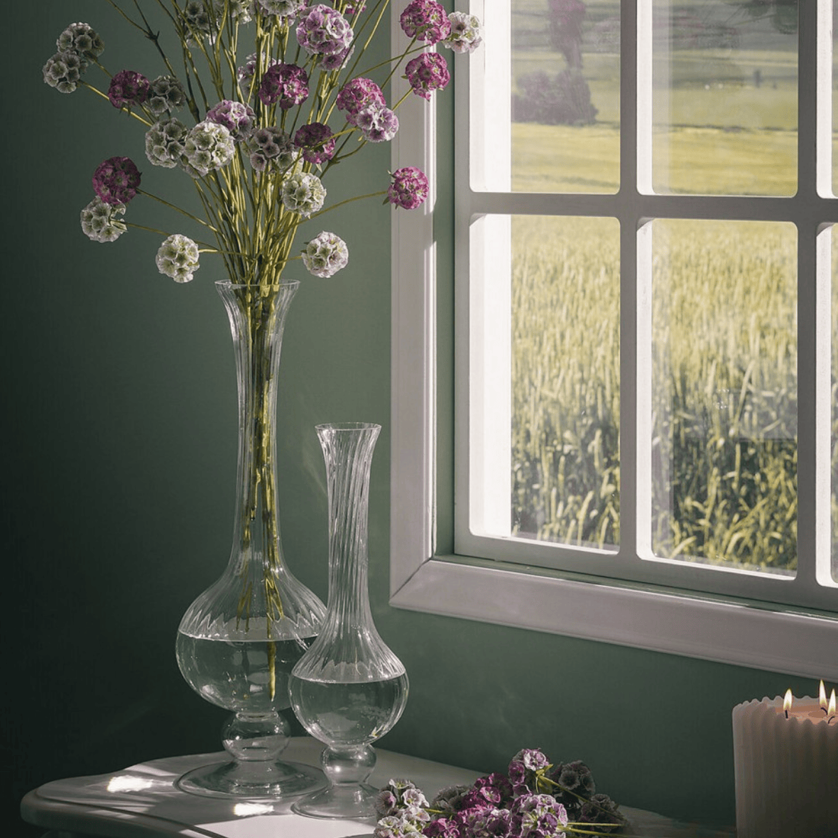Vase Collolungo - Clear