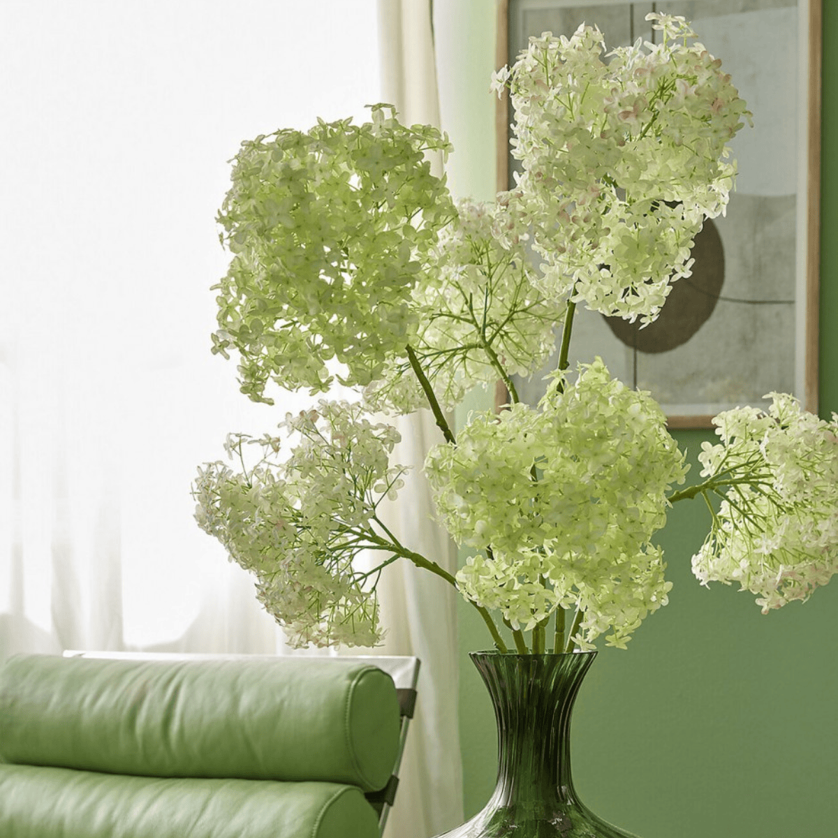 Artificial Hydrangea - Moonlight