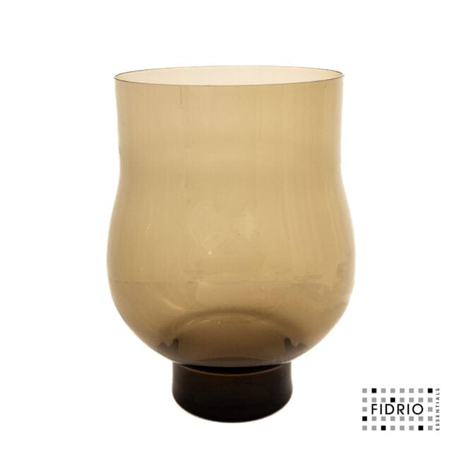 Vase Classic hurricane - Coffee