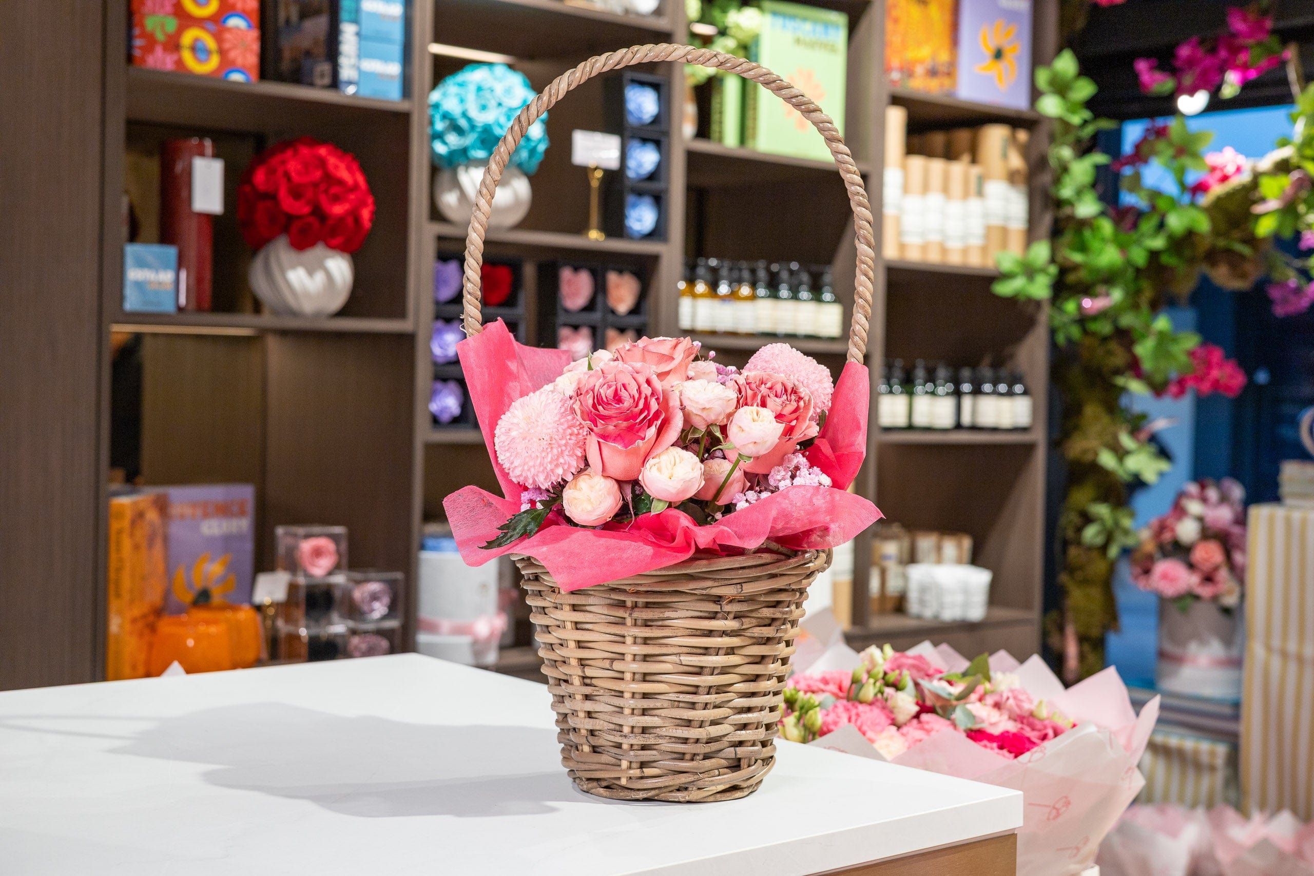 Blossom Basket - Cherry Blossom Chic