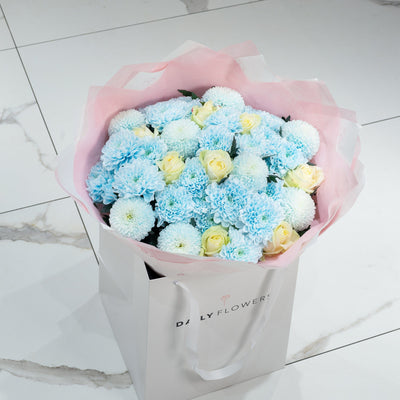 Frozen Fairytale Flowers bouquet hero Daily Flowers