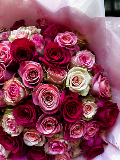 Choose Your Amount - Royal Pink Roses
