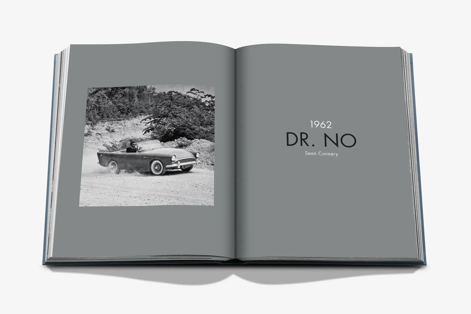 Assouline coffee table book - James Bond Cars