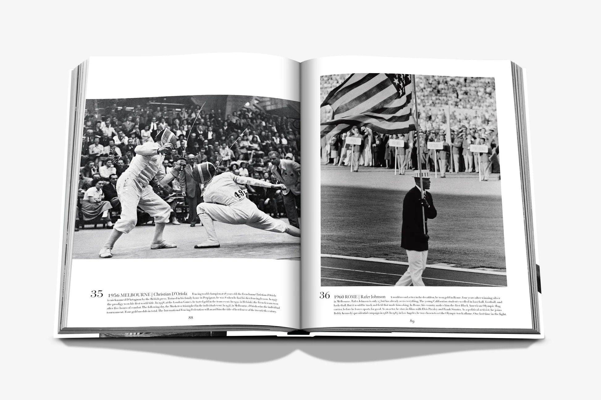 Assouline coffee table book - The last heroes: 100 moments of olympic legends