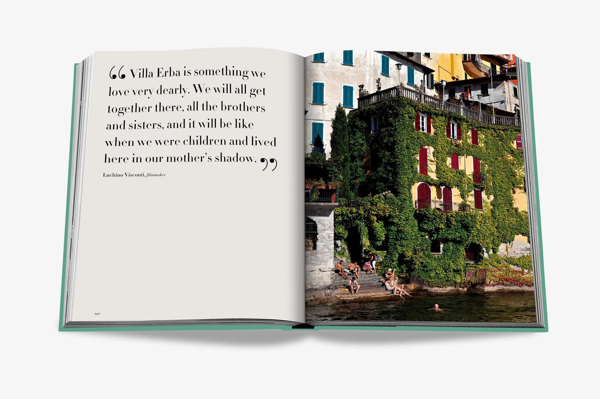 Assouline table book - Lake como