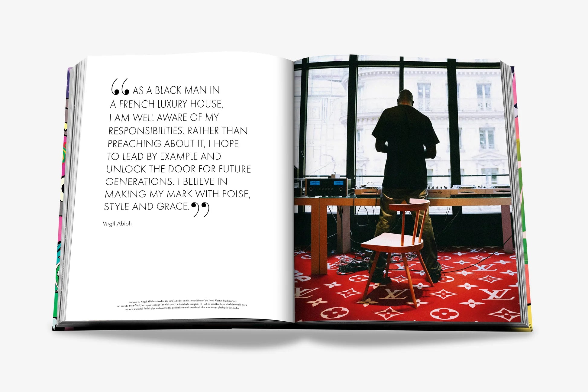 Assouline coffee table book - Louis Vuitton: Virgil Abloh