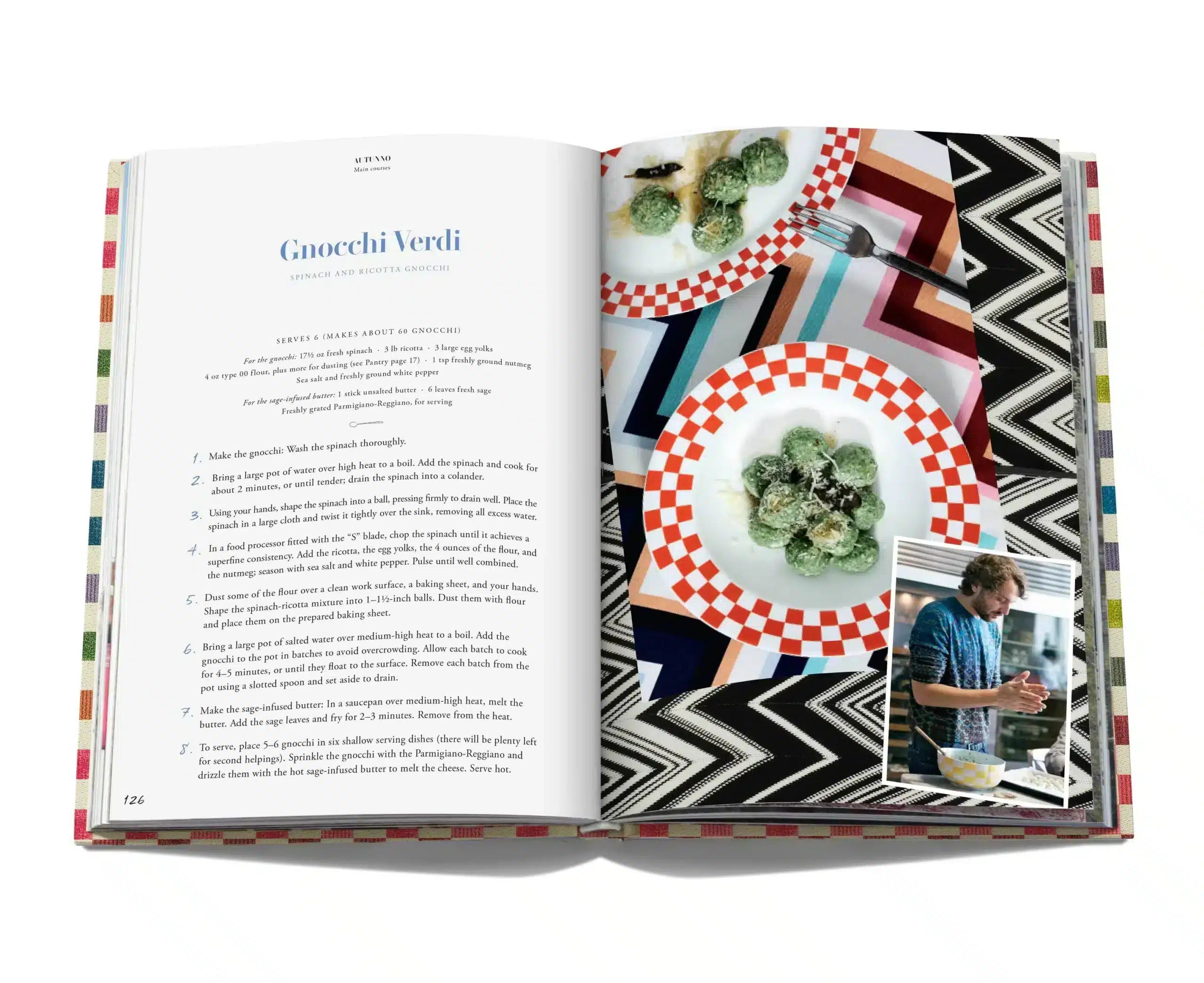 Assouline - The Missoni Family Cookbook open 1