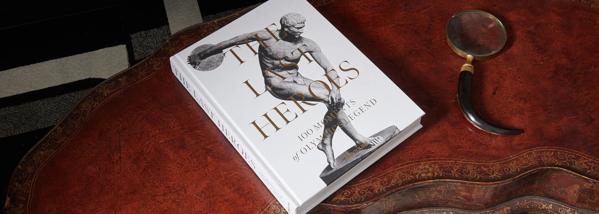 Assouline coffee table book - The last heroes: 100 moments of olympic legends