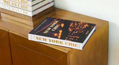 Assouline New York Chic coffee table book desktop