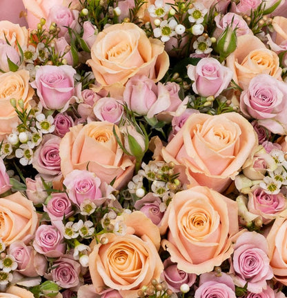 Pastel Peace Flowers