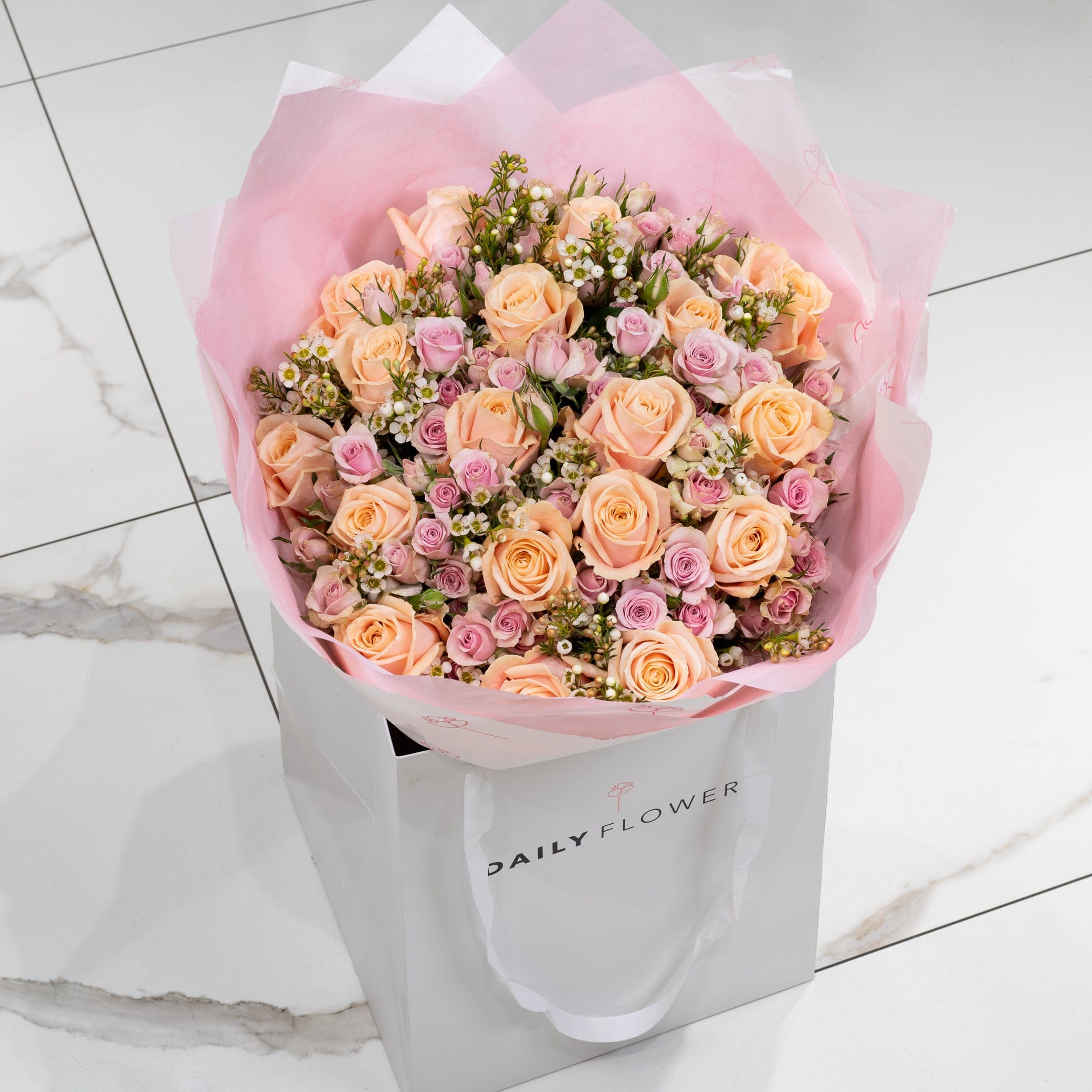 Pastel Peace Flowers