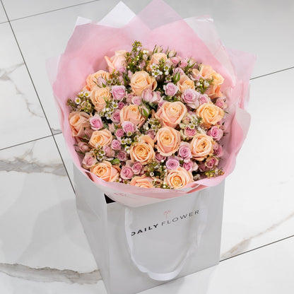 Pastel Peace Flowers