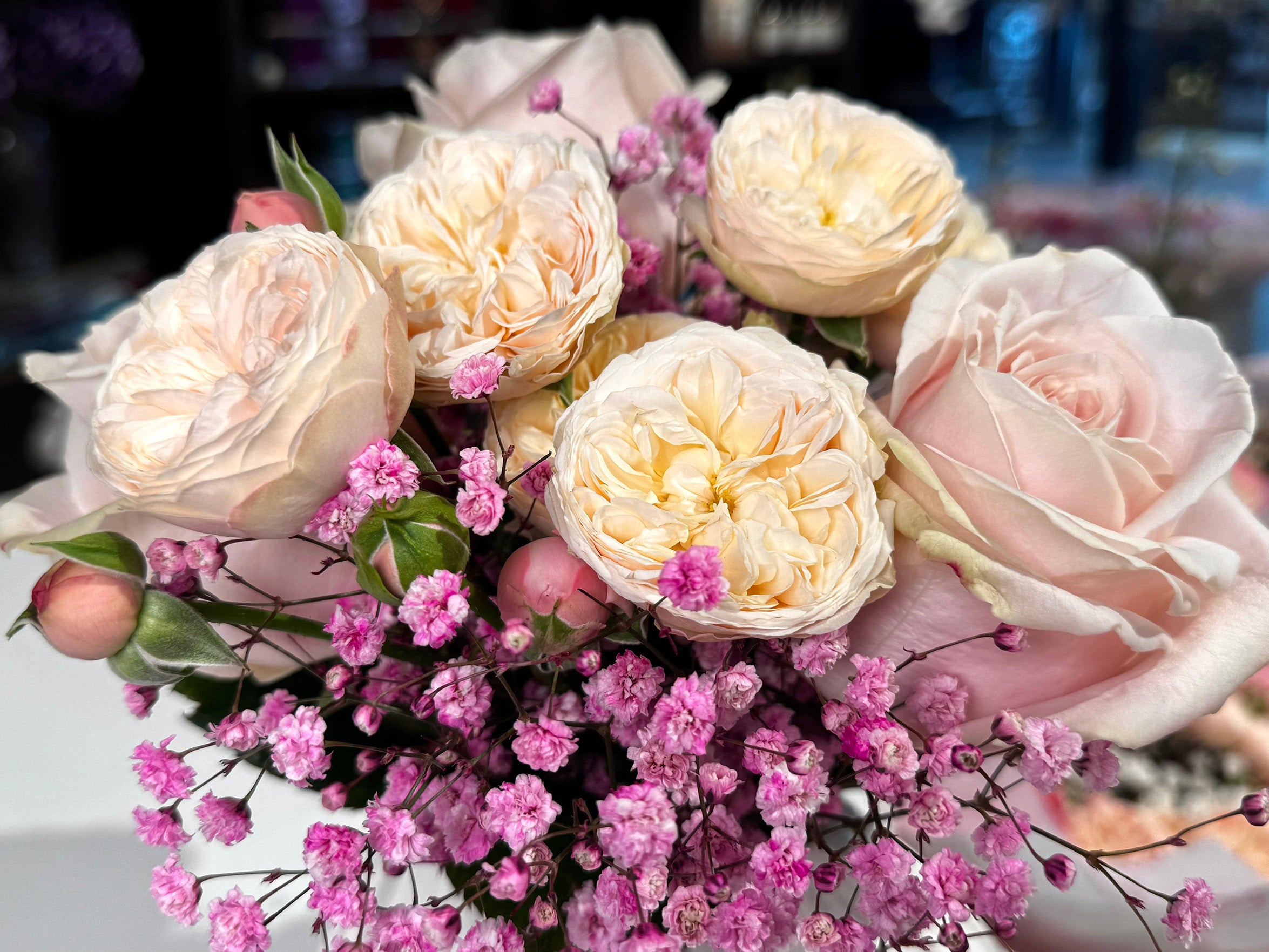 Pastel princess - Deluxe tafel arrangement