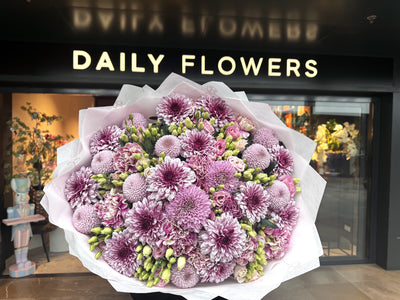 Pink Spring Garden flower bouquet Daily Flowers Amsterdam