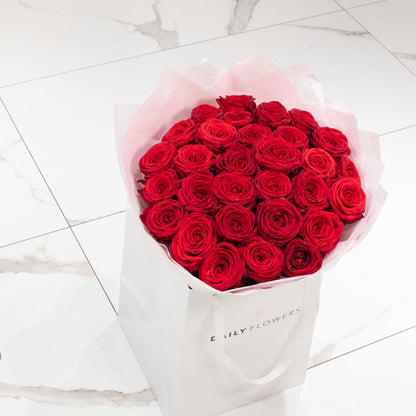 Choose Your Amount - Red Roses Bouquet