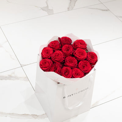 Red Roses Bouquet - Choose Your Amount