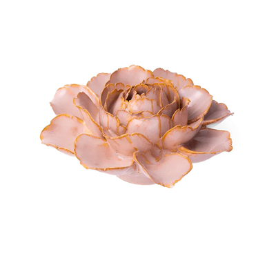 Keramiek Bloem - Zacht Roze Camellia