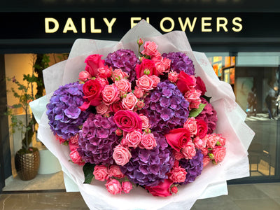 Royal Crown Couture flower bouquet Daily Flowers Amsterdam