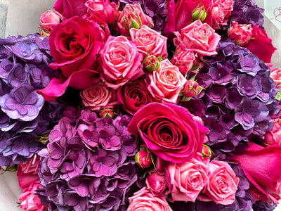 Royal Crown Couture flower bouquet close-up Daily Flowers Amsterdam
